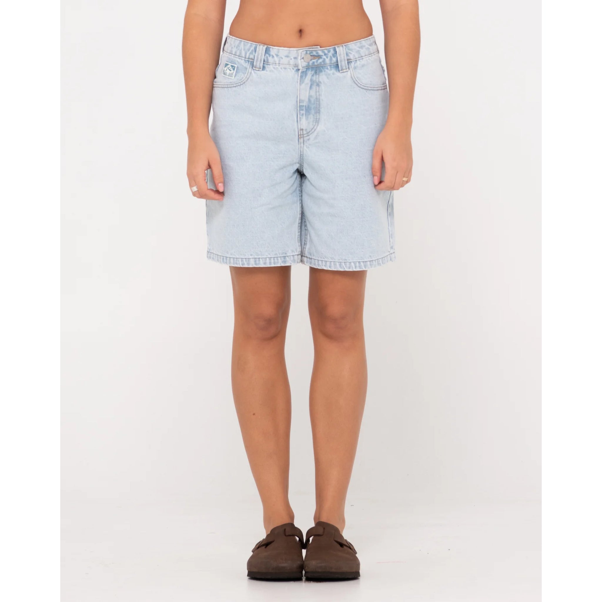 Rusty High Volume 19 Inch Denim Short