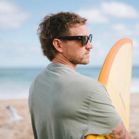 Otis Hurricane Sunglasses - Eco Havana Ray/Grey