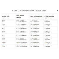 Ocean And Earth Hypa 1 Board Longboard Day Surfboard Cover
