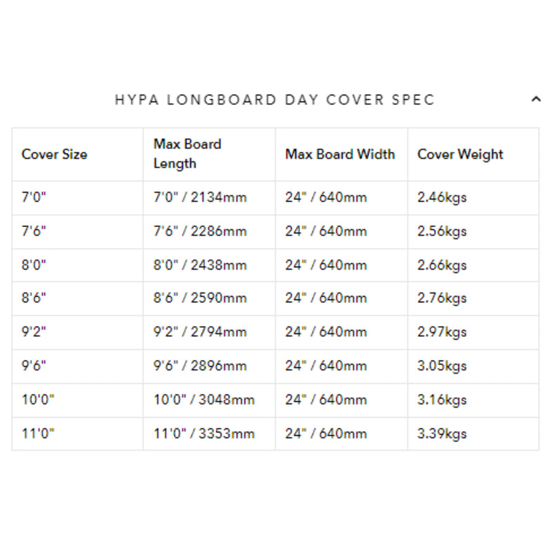 Ocean And Earth Hypa 1 Board Longboard Day Surfboard Cover