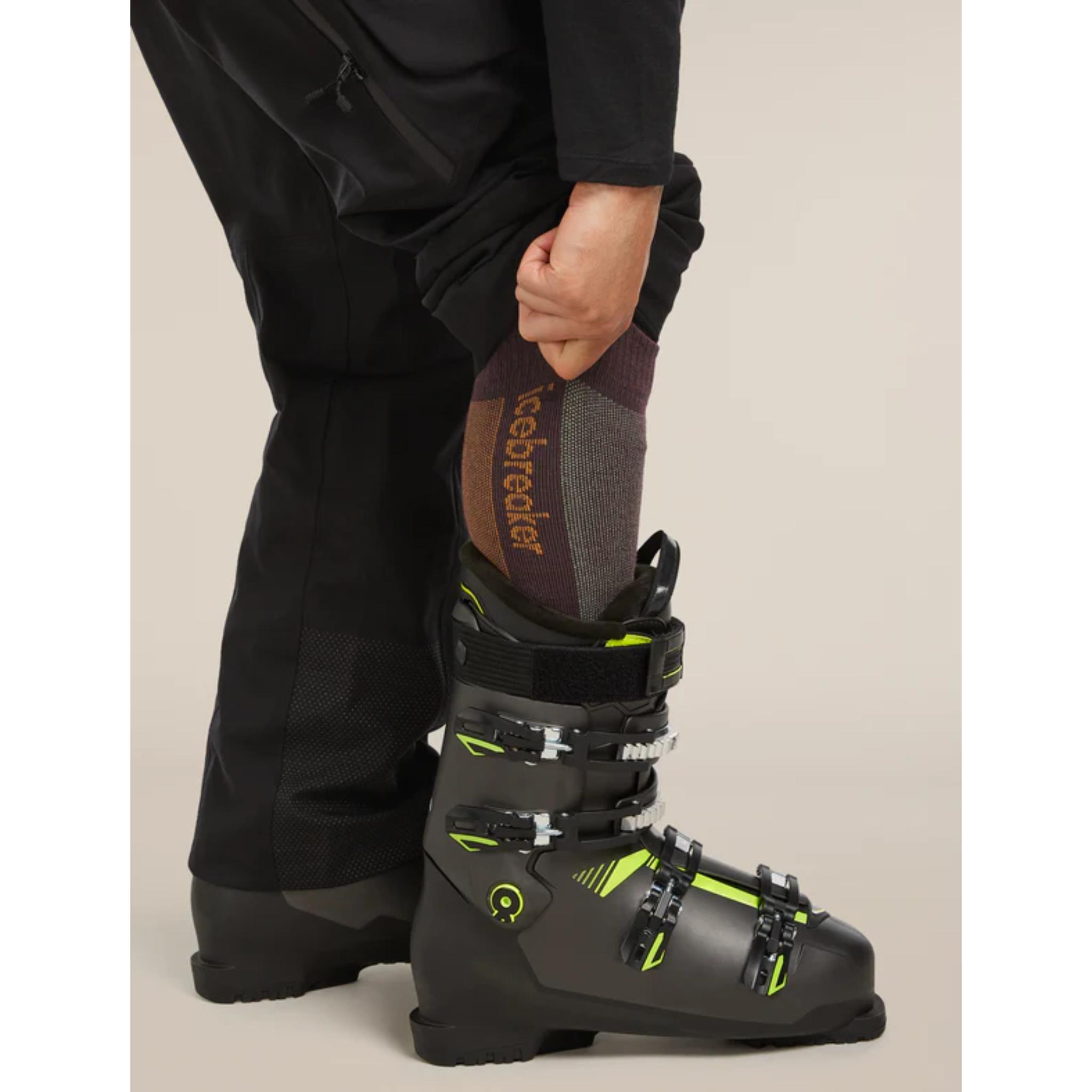 Icebreaker Mens Ski+ Medium Over The Calf Wool Socks