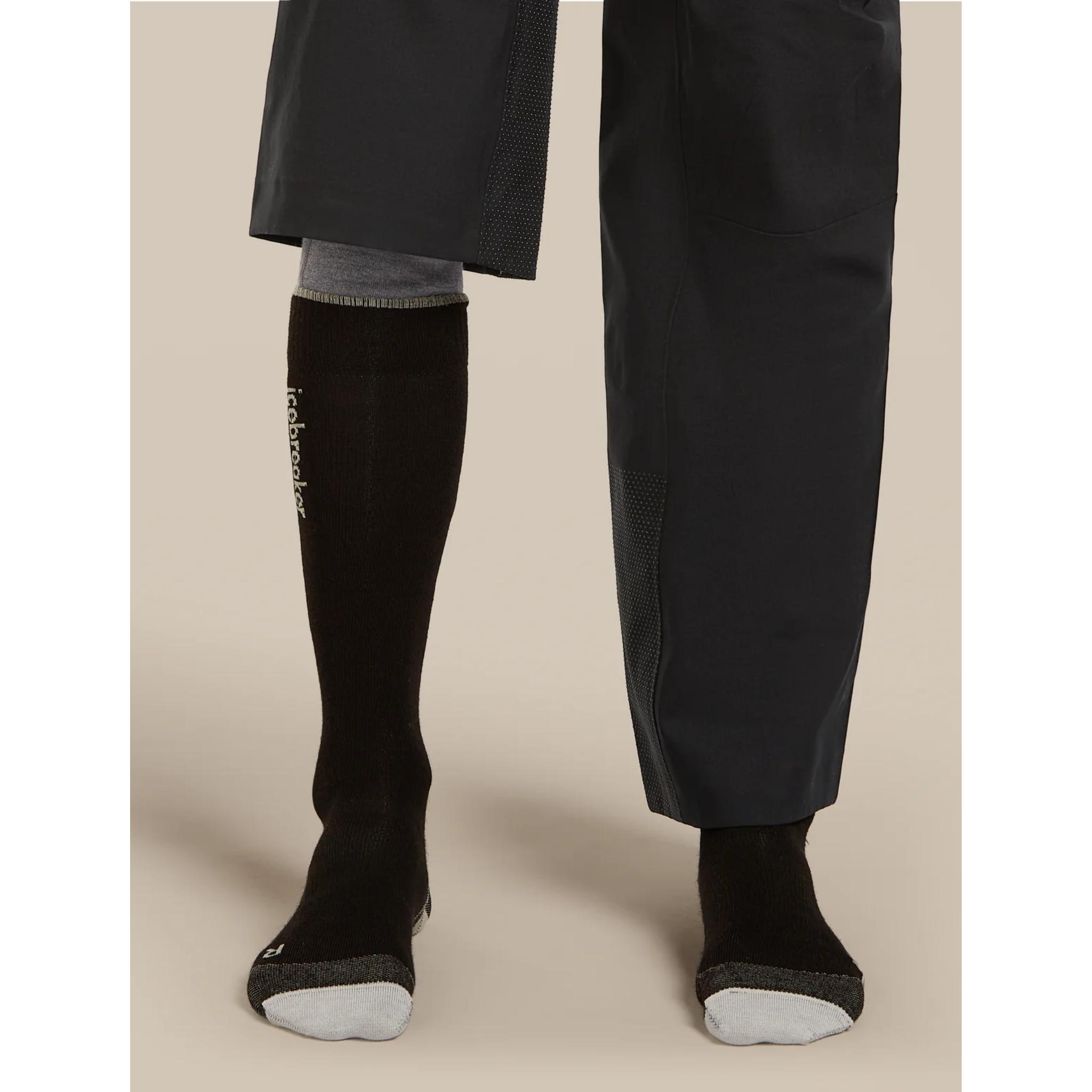 Icebreaker Mens Merino Ski+ Ultralight Over The Calf Socks