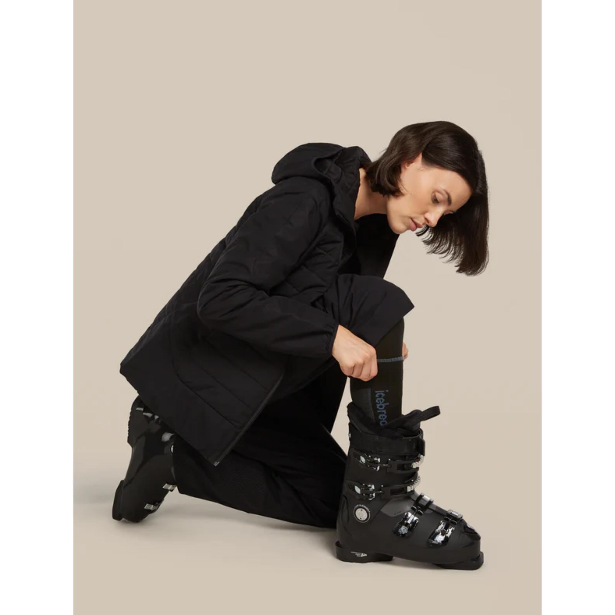 Icebreaker Womens Merino Ski + Ultralight Over The Calf Socks