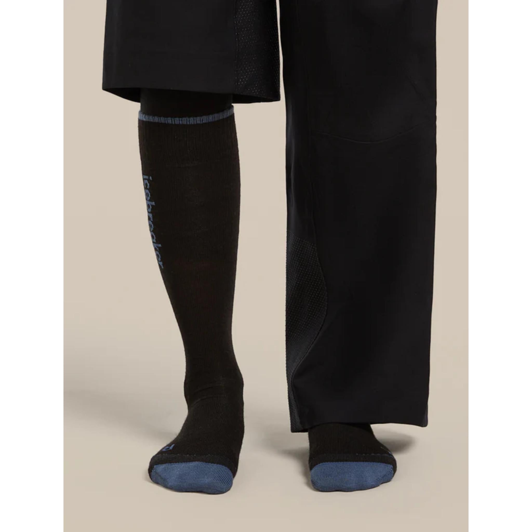 Icebreaker Womens Merino Ski + Ultralight Over The Calf Socks