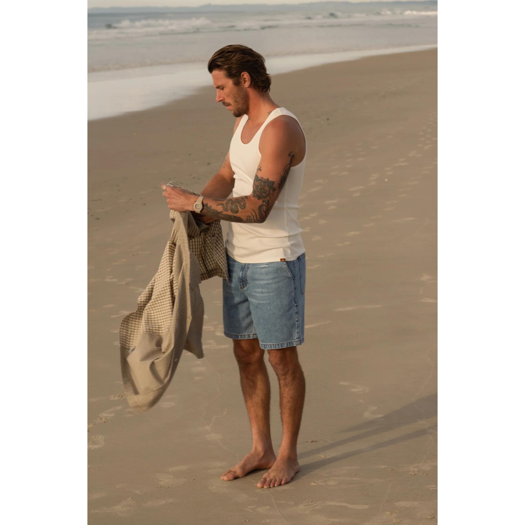 Rhythm Subtle Distress Short