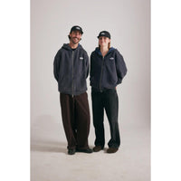 Blak Headwear Janitor Reversible Zip Up Hoodie WASHED NAVY / FLANNEL S