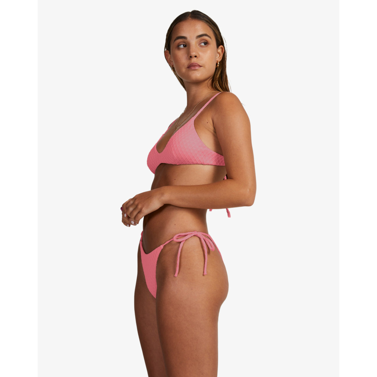 RVCA Lacey Medium Tie Side Bikini Bottom