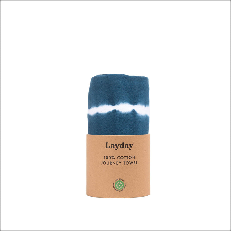 Layday Dive Beach Towel - Indigo