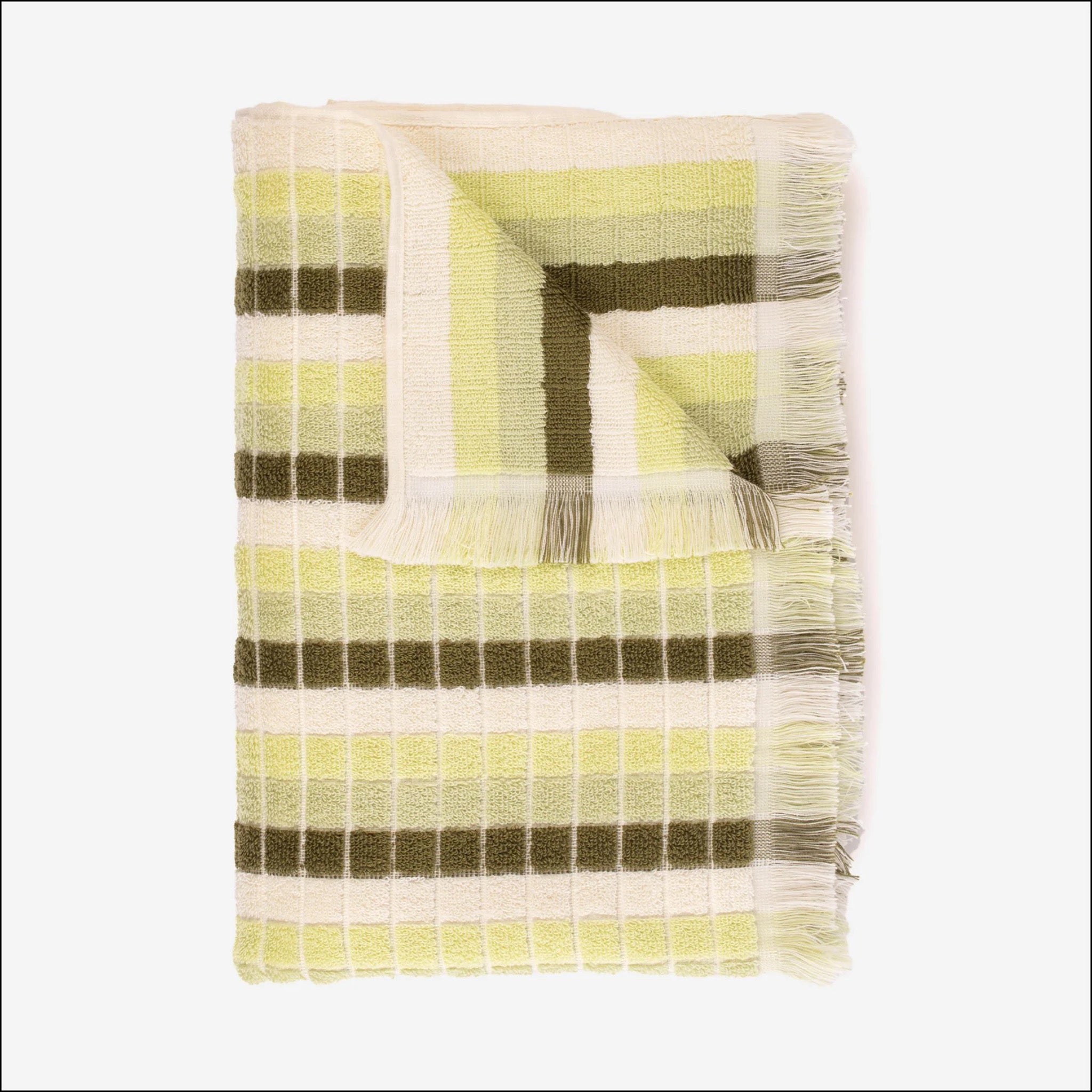 Layday Horizon Beach Towel - Olive