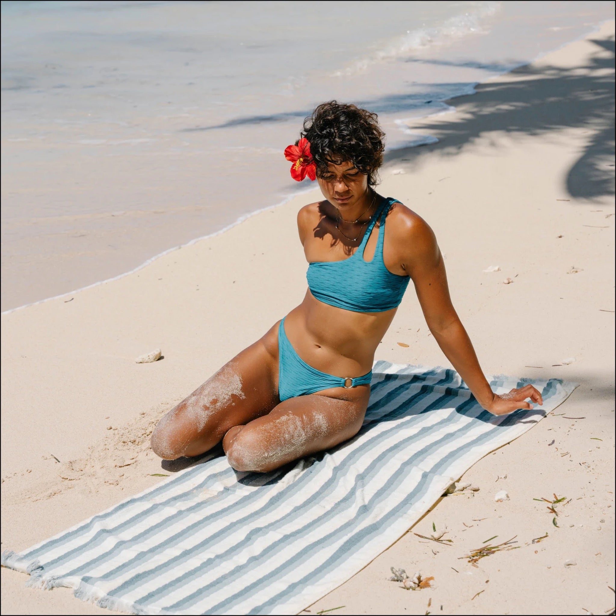 Layday Horizon Beach Towel - Marine