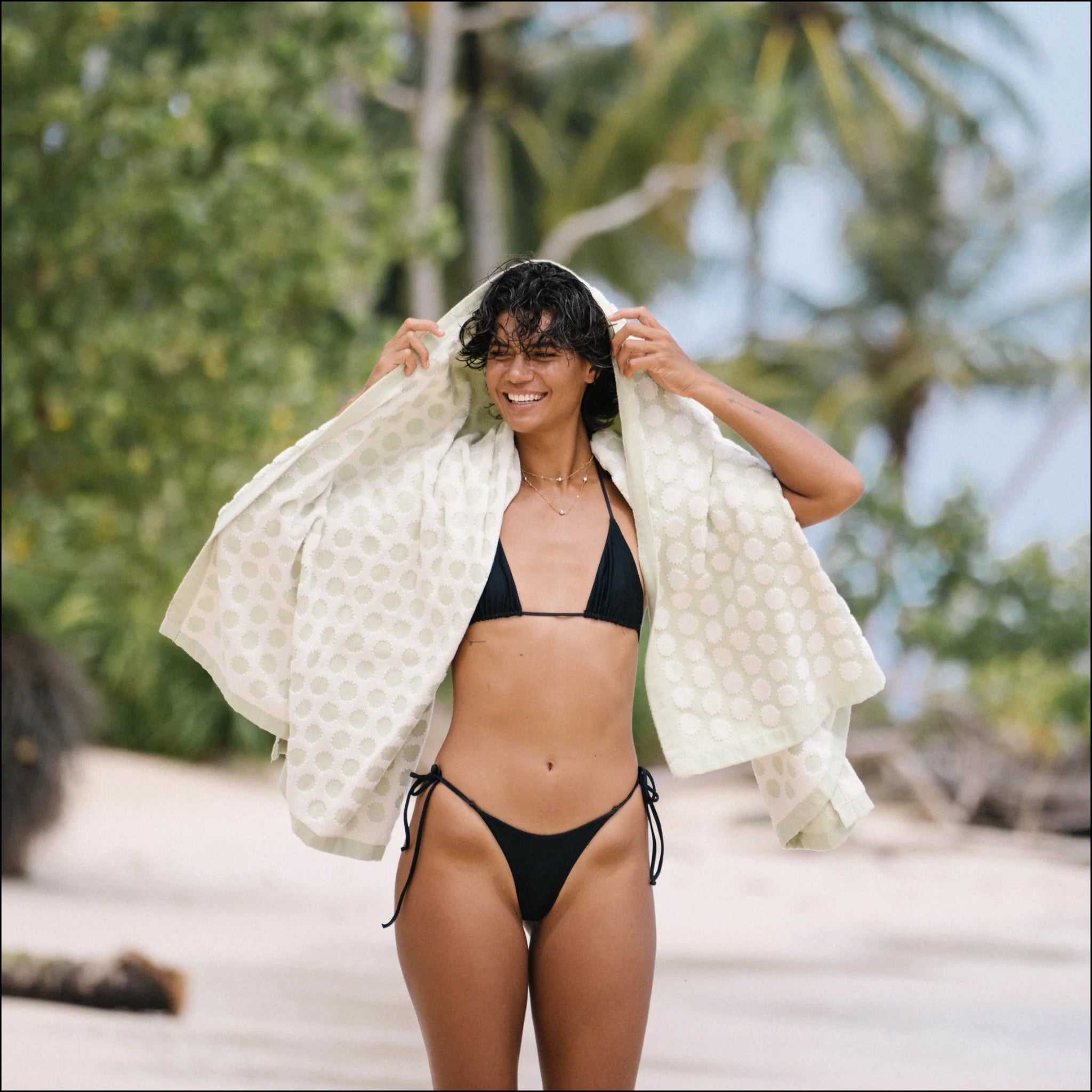 Layday Cali Beach Towel - Sage