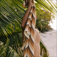 Layday Horizon Beach Towel - Honey