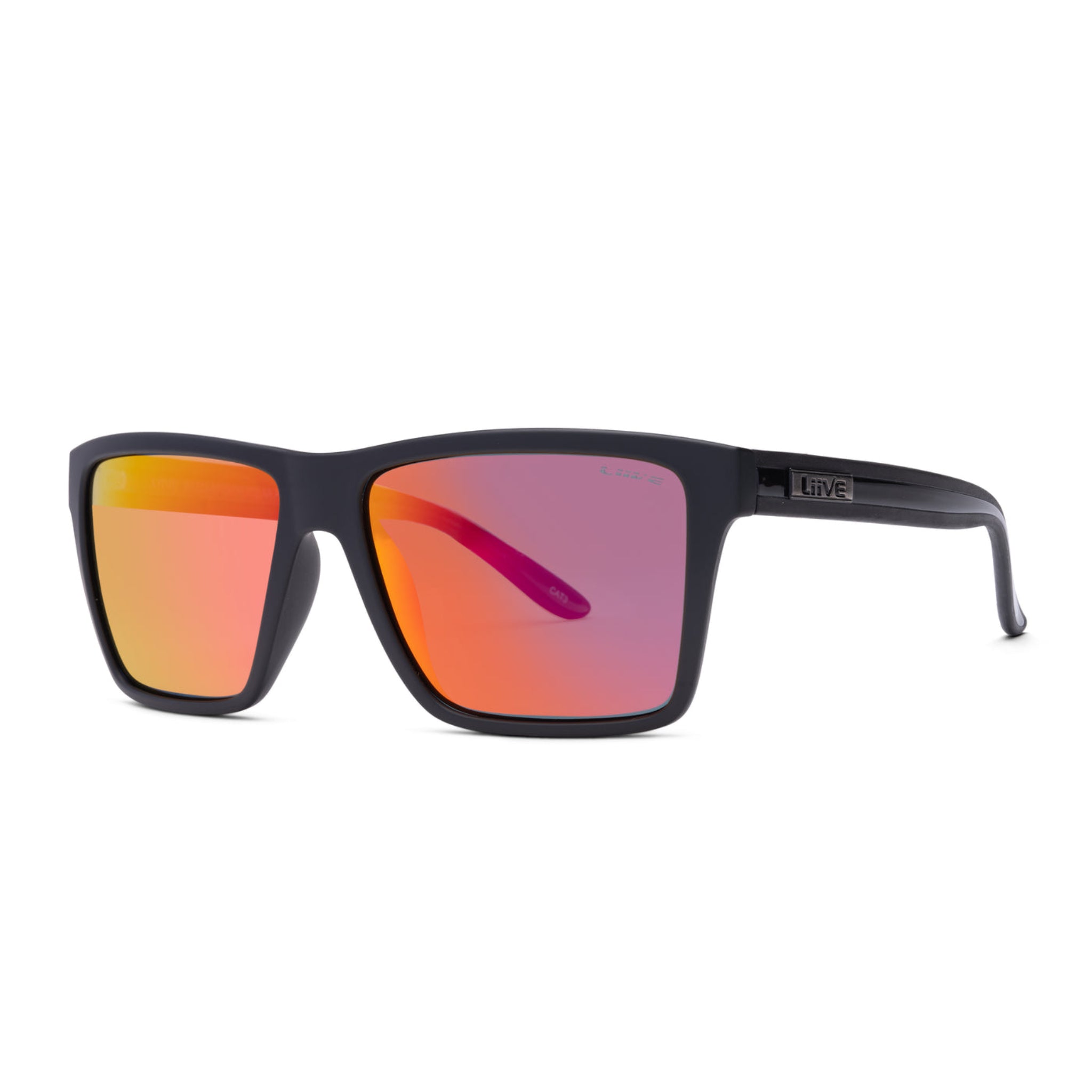 LIIVE Bazza Sunglasses - Mirror Polar/Twin Blacks