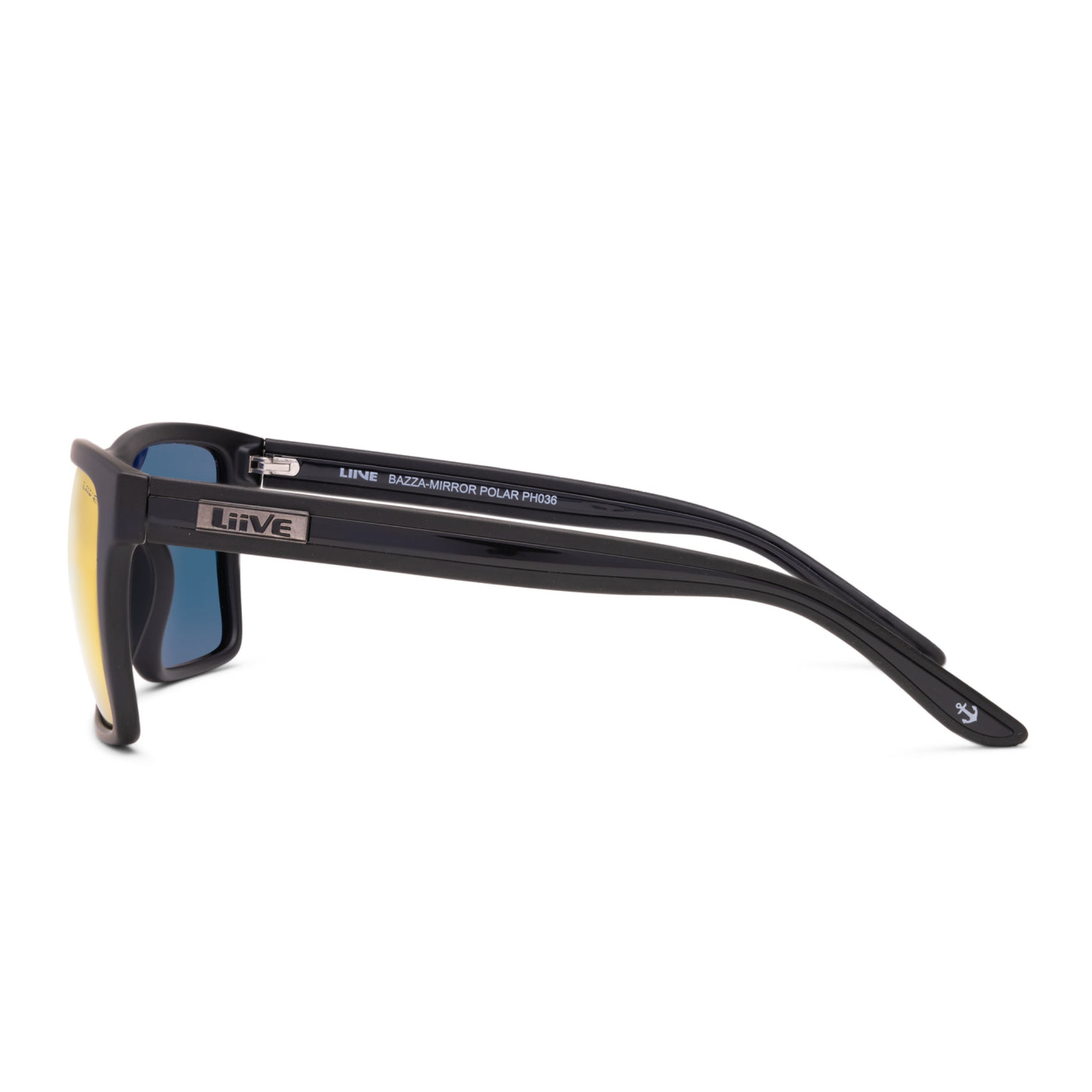 LIIVE Bazza Sunglasses - Mirror Polar/Twin Blacks