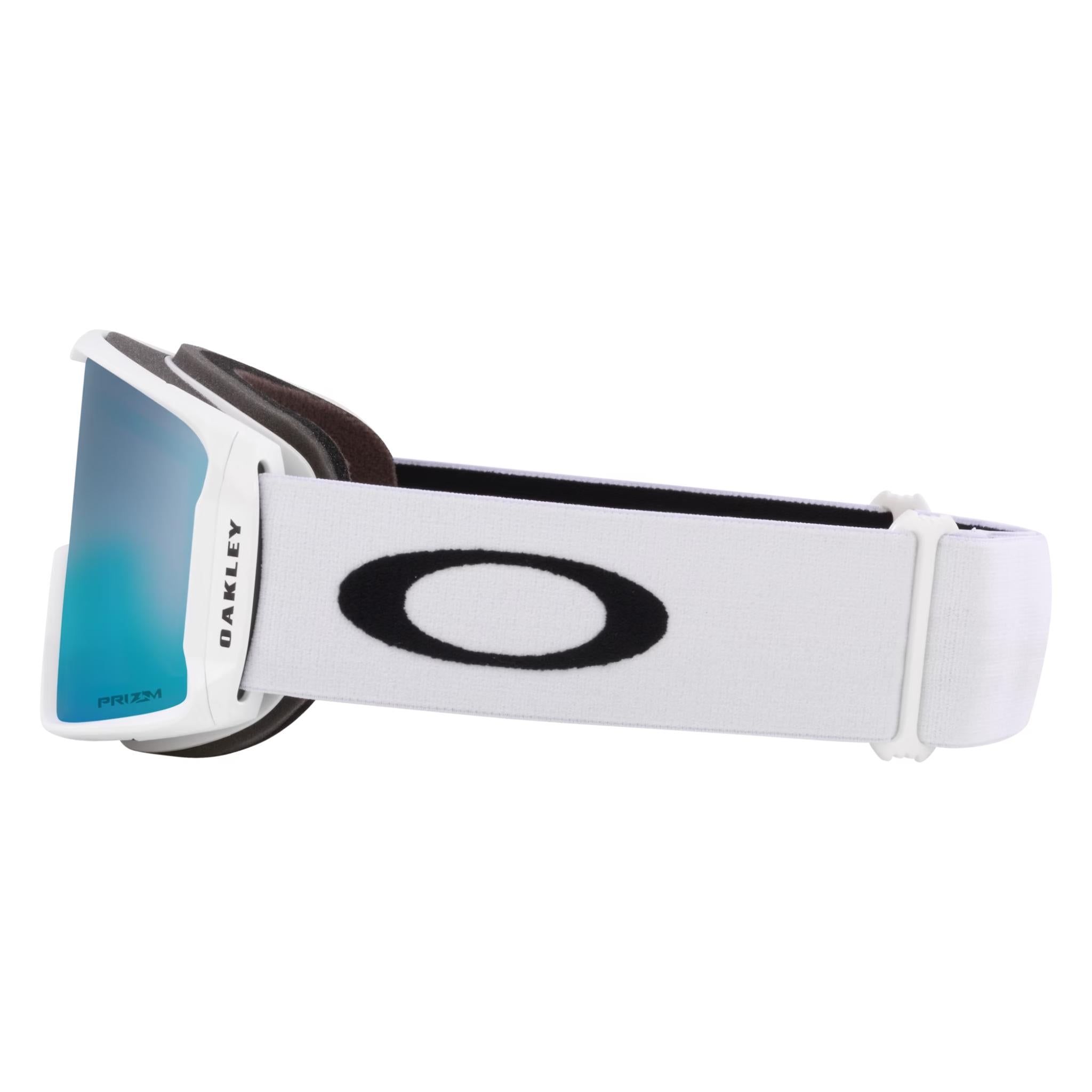 Oakley Line Miner S Goggle Matte White W/ Prizm Snow Sapphire Iridium