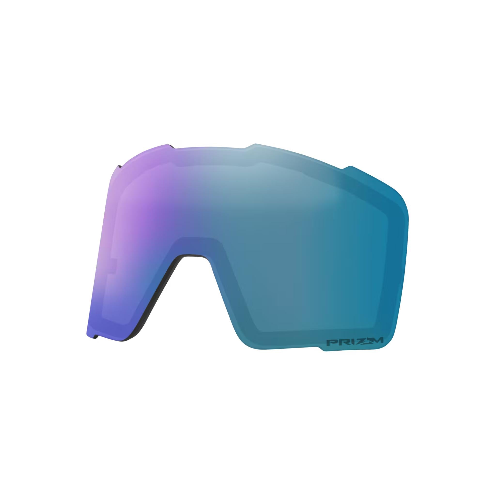 Oakley Line Miner Pro L Goggle Matte White W/ Prizm Sapphire + Prizm Iced Iridium