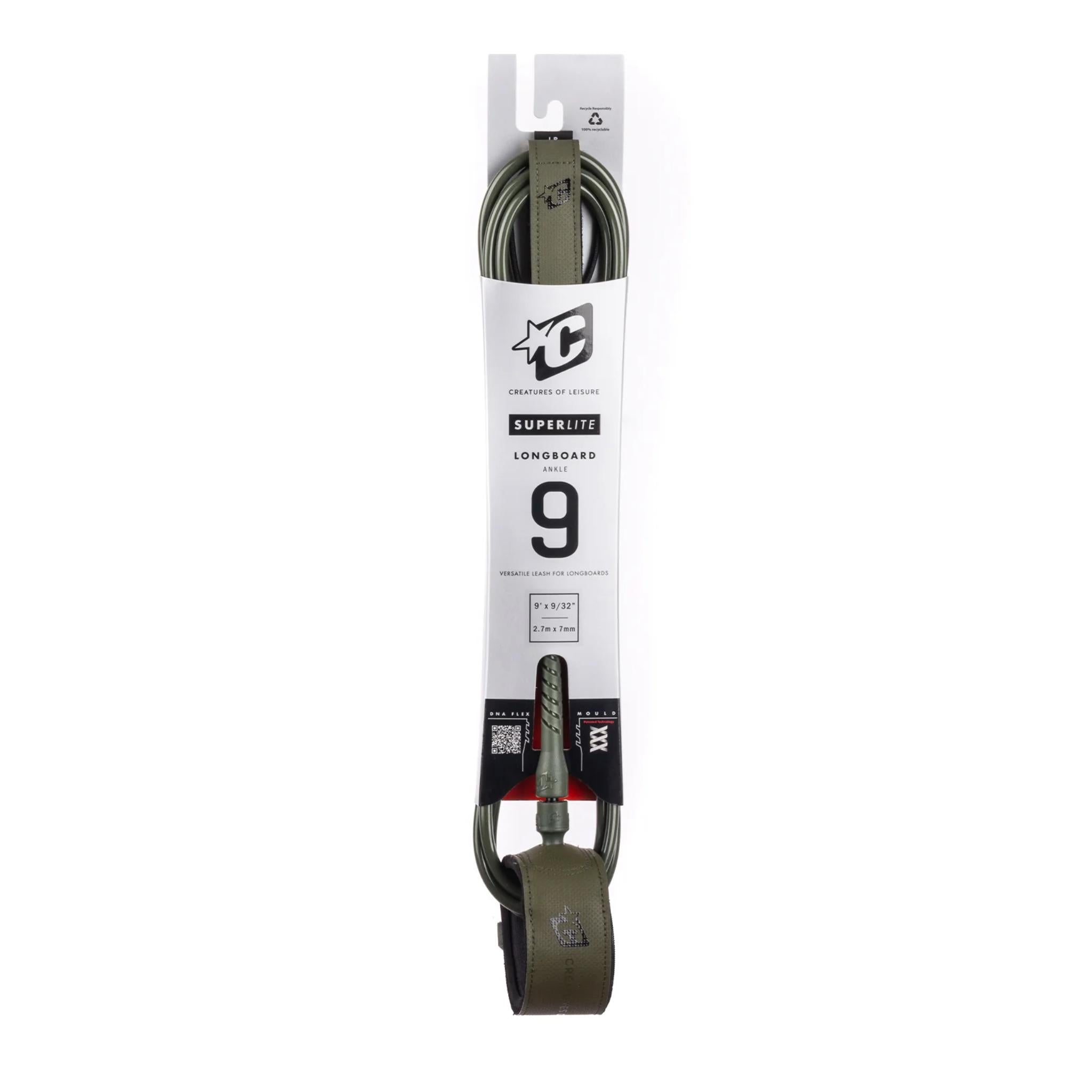 Creatures Of Leisure Superlite Longboard 9 Leash