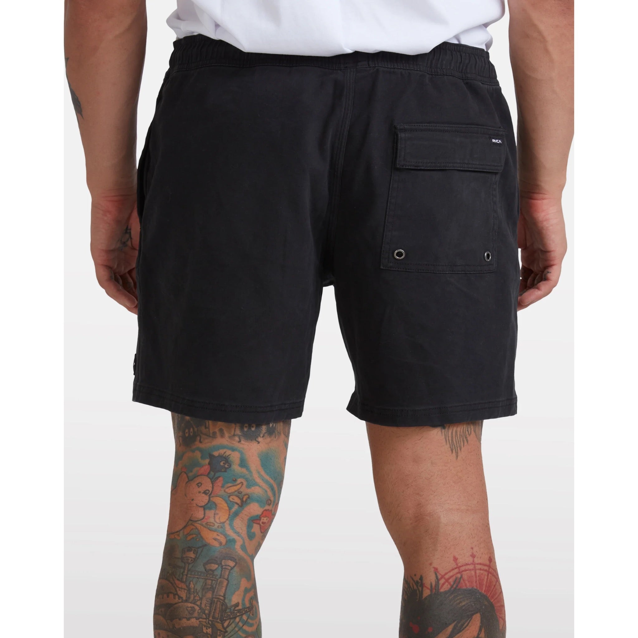 RVCA Mens Escape Elastic Short