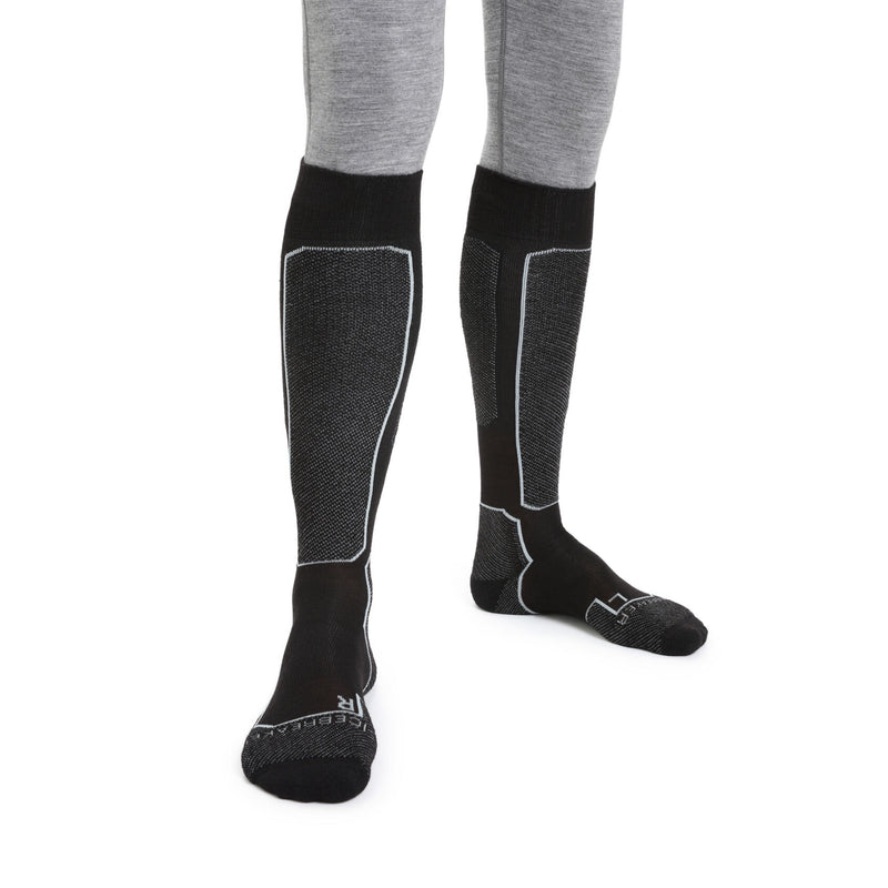 Icebreaker Mens Merino Ski+ Light Over The Calf Socks