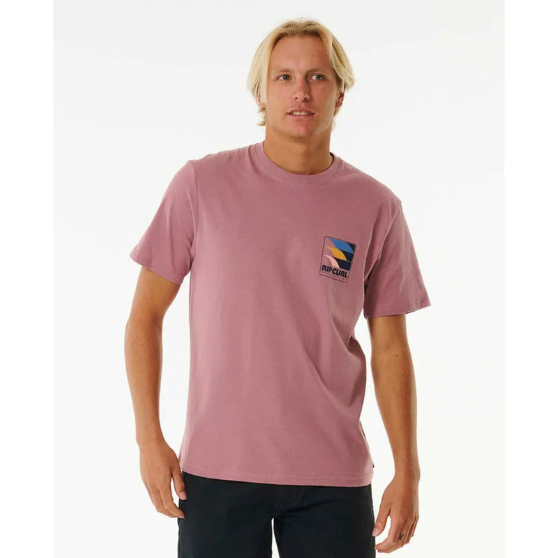 Rip Curl Mens Surf Revival Line Up Tee