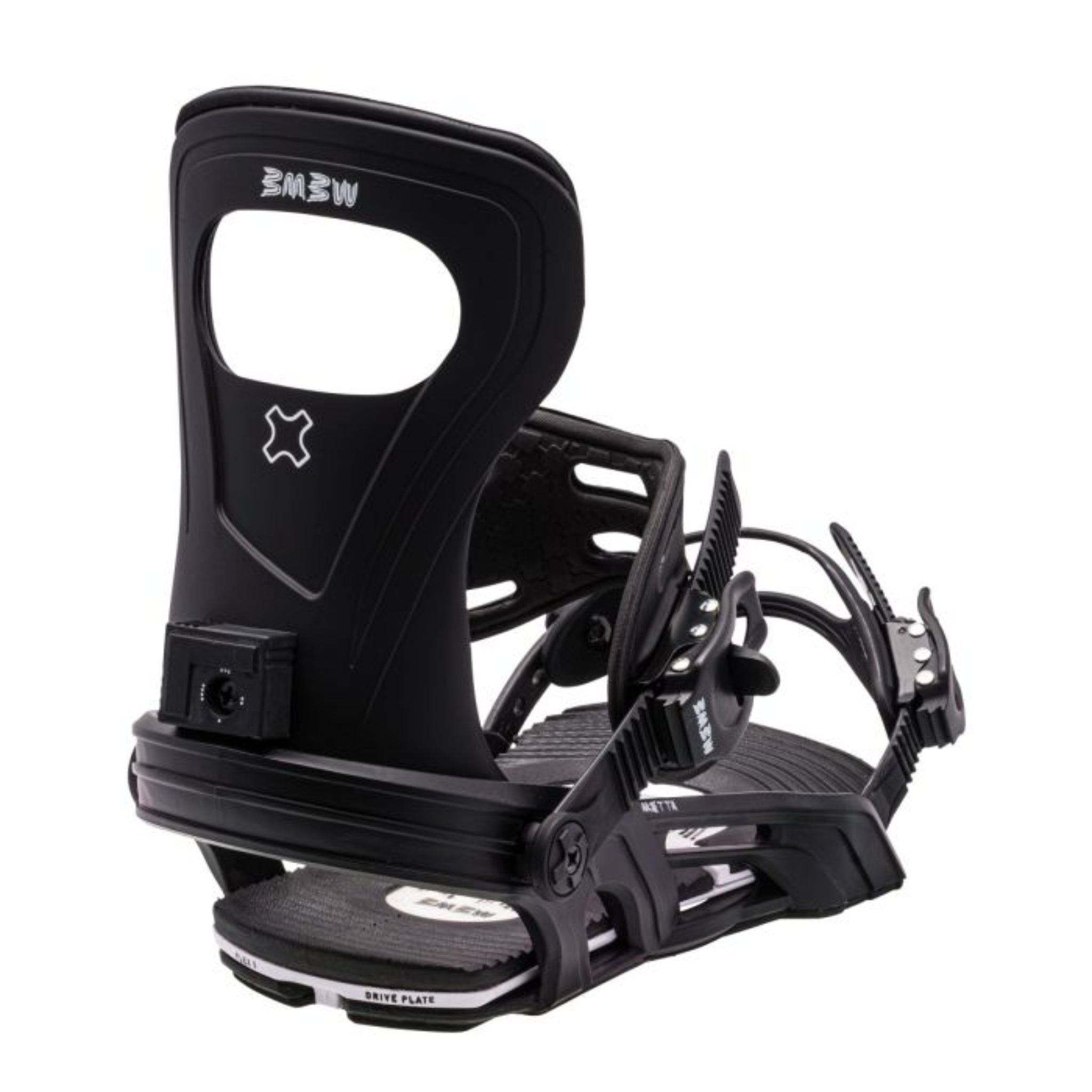 Bent Metal Metta Snowboard Binding - Black - 2024