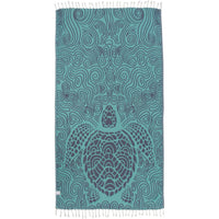 Sand Cloud Mint Swirl Turtle Beach Towel