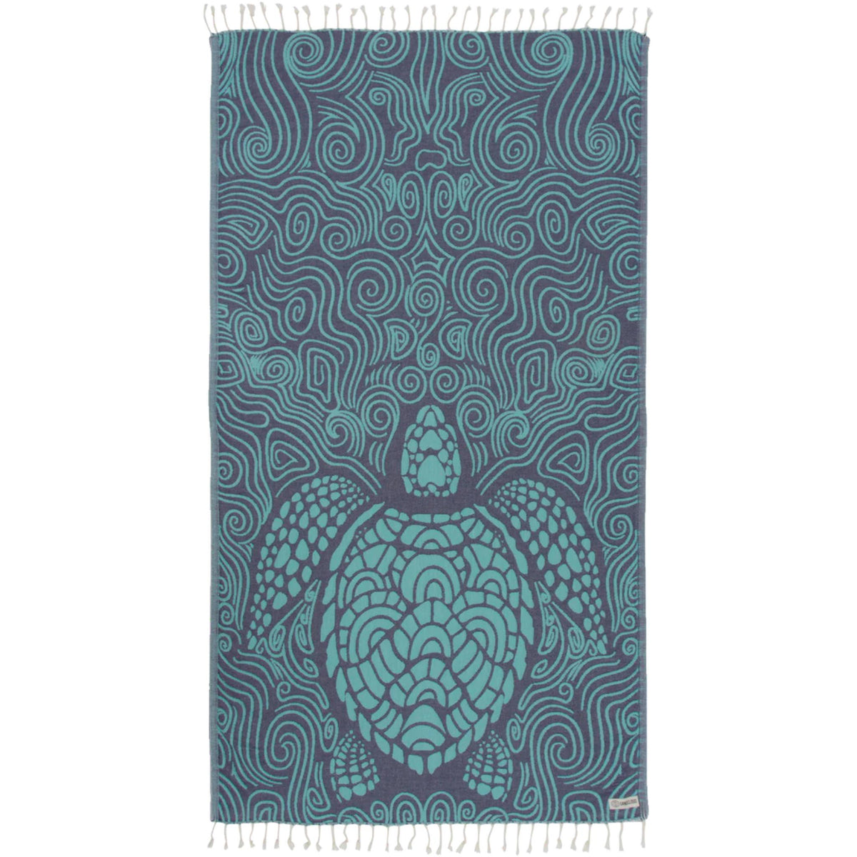 Sand Cloud Mint Swirl Turtle Beach Towel