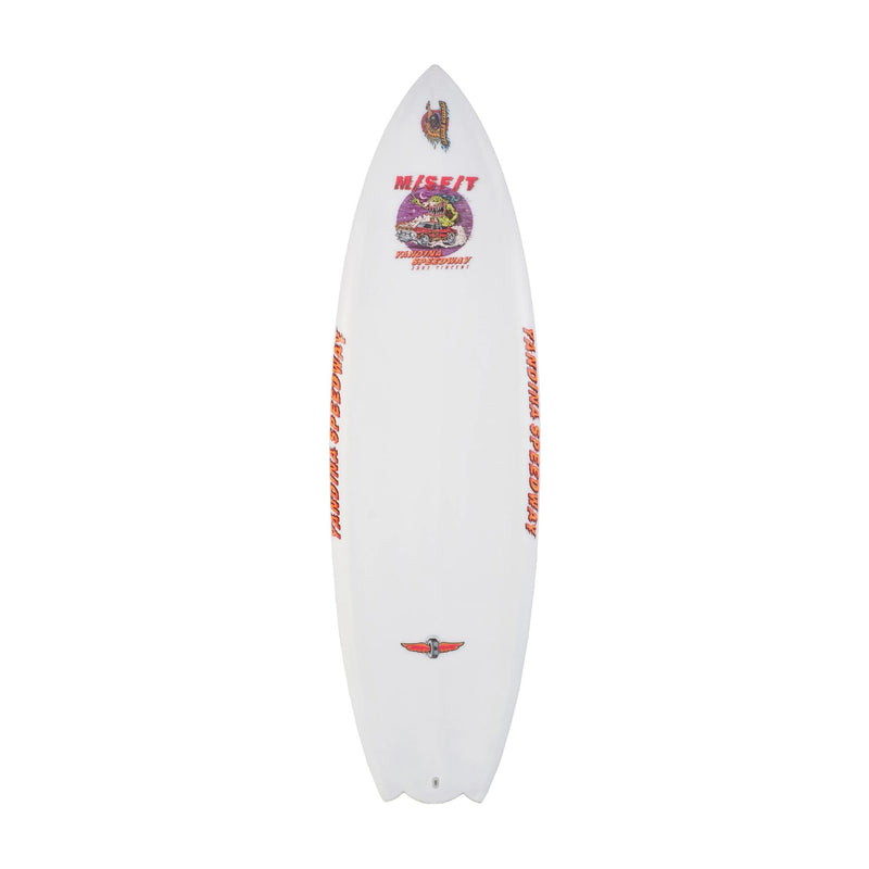 Misfit Primitek Yadina Speedway Surfboard - Futures ART 5-6