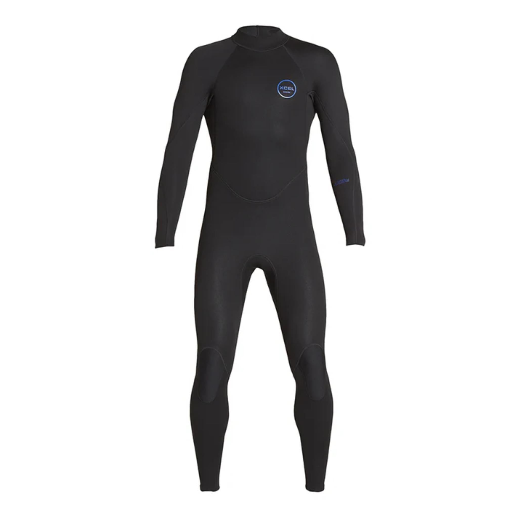 Xcel Axis Mens Back Zip Flatlock Steamer