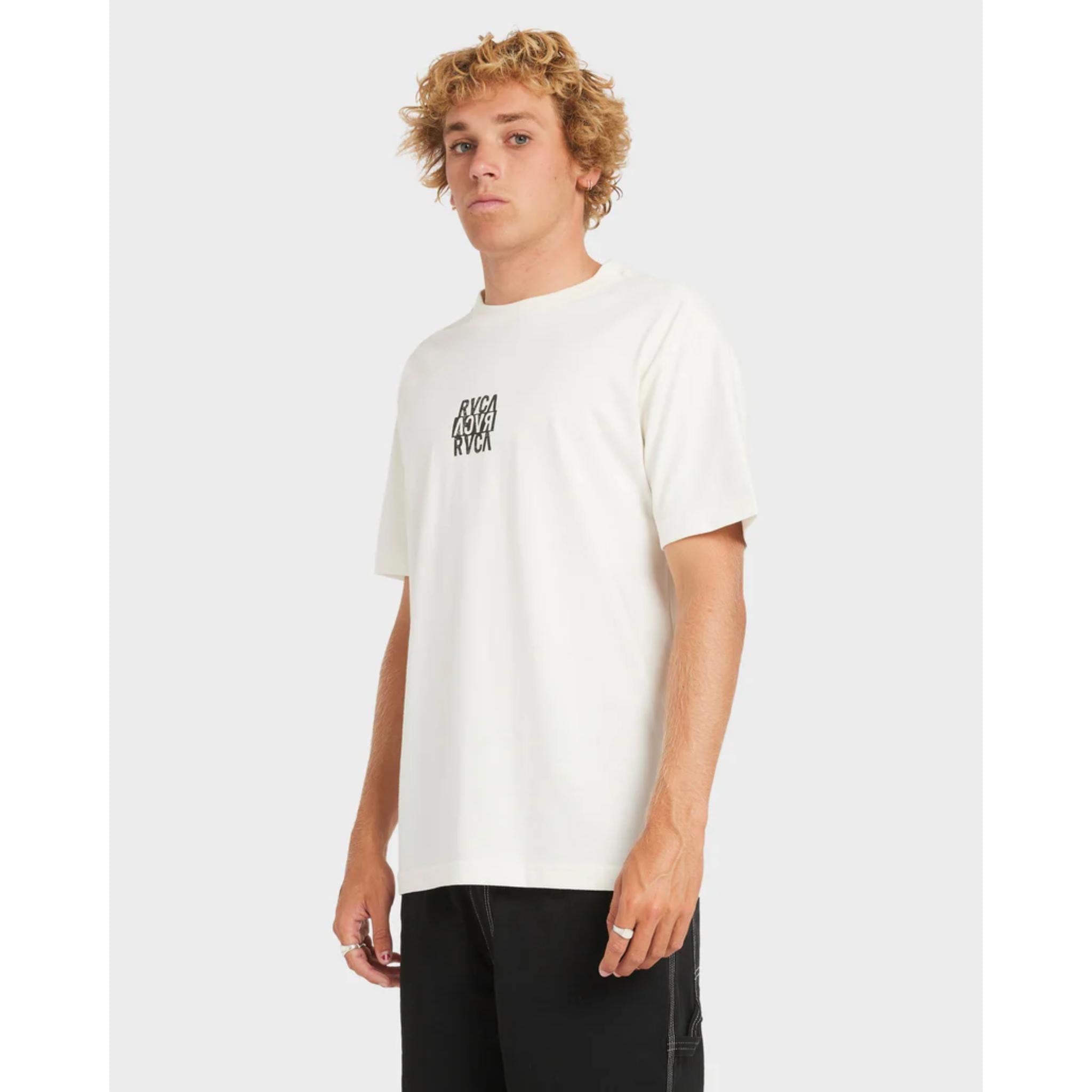 RVCA Mens New Stack SS Tee