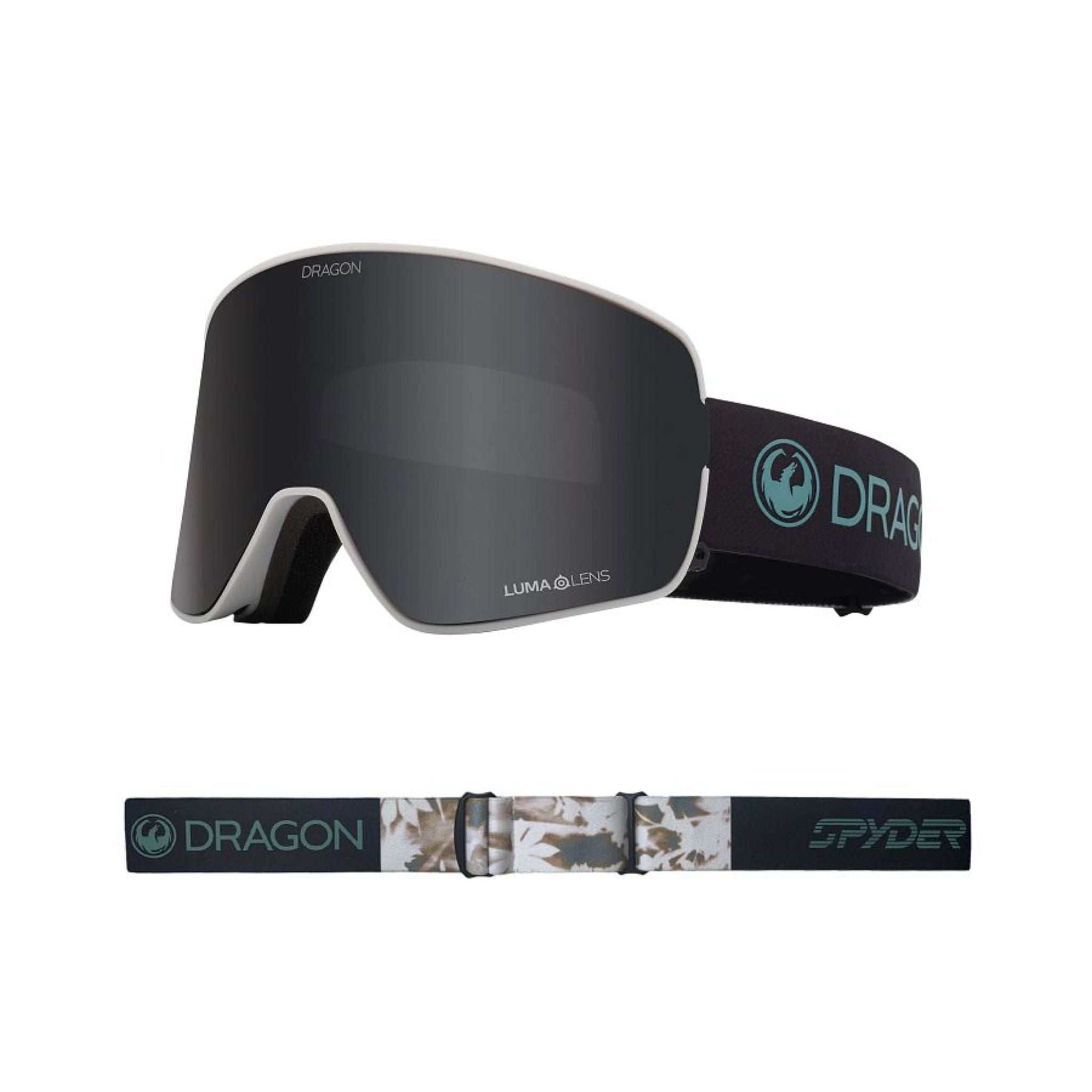 Dragon NFX2 - Block Mirage/LL Dark Smoke + LL Amber Goggles