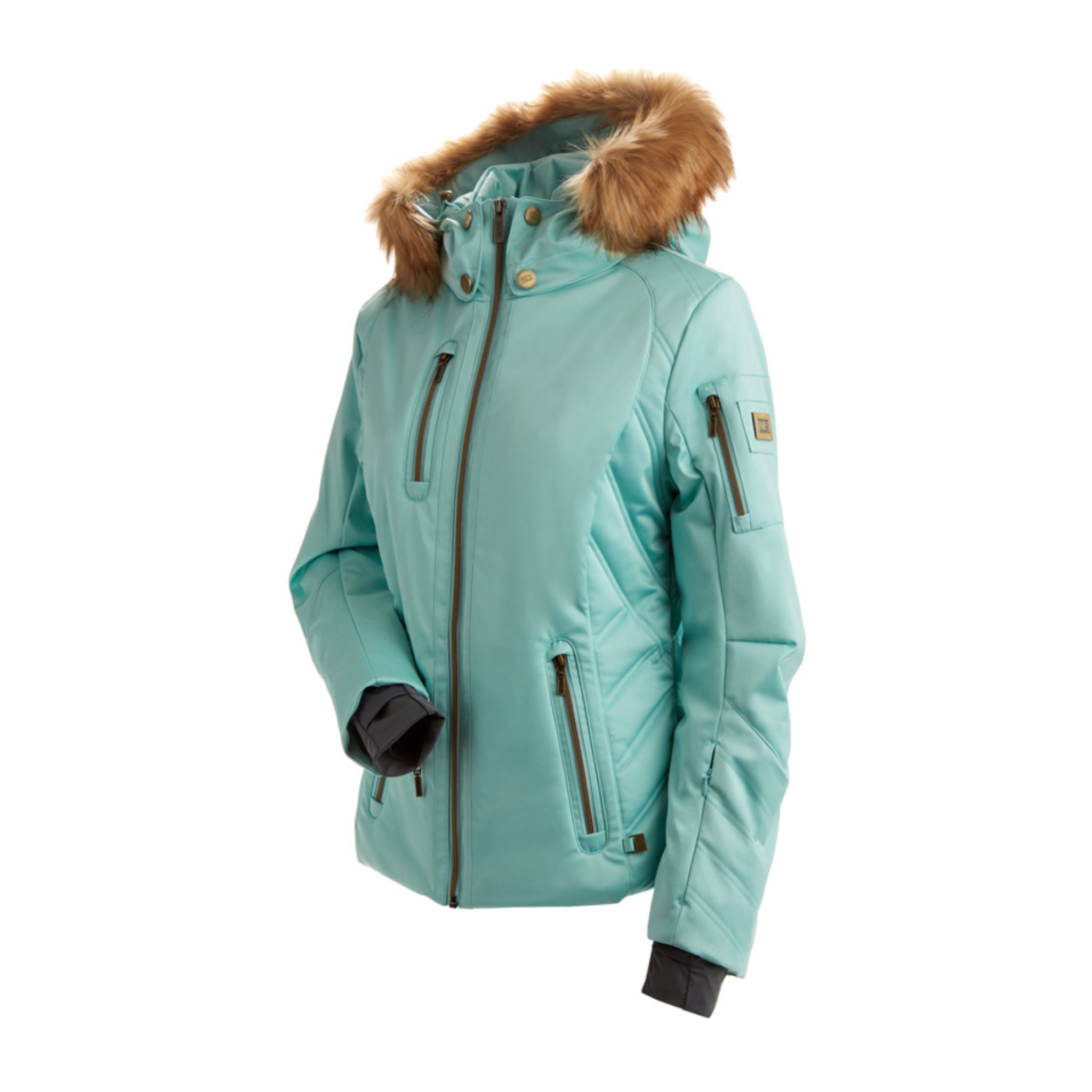 Nils Kitzbuhel Faux Fur Snow Jacket White