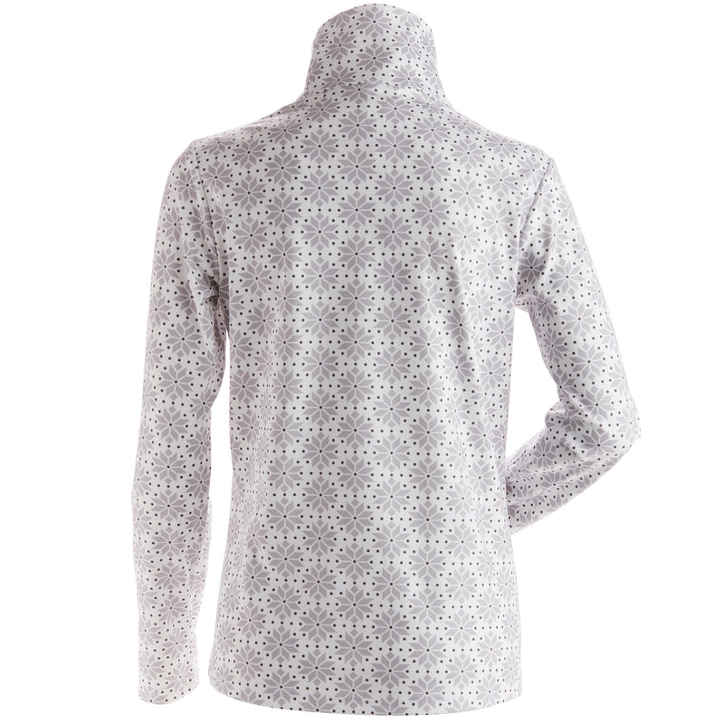 Nils Snowflake T-Neck - White