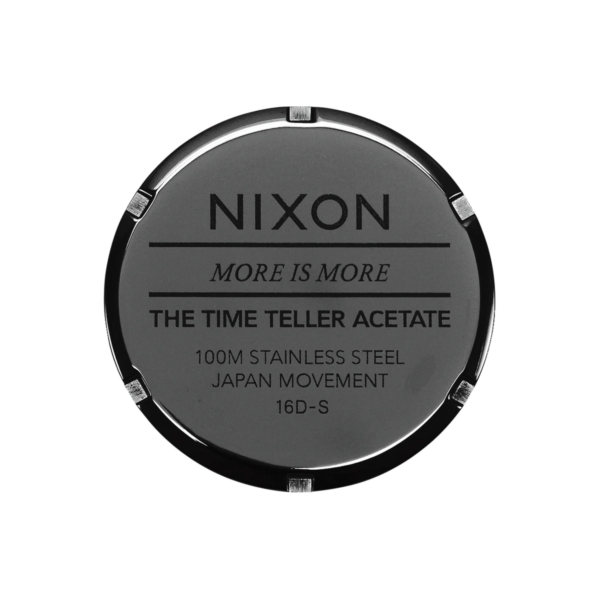 Nixon Time Teller Acetate Watch