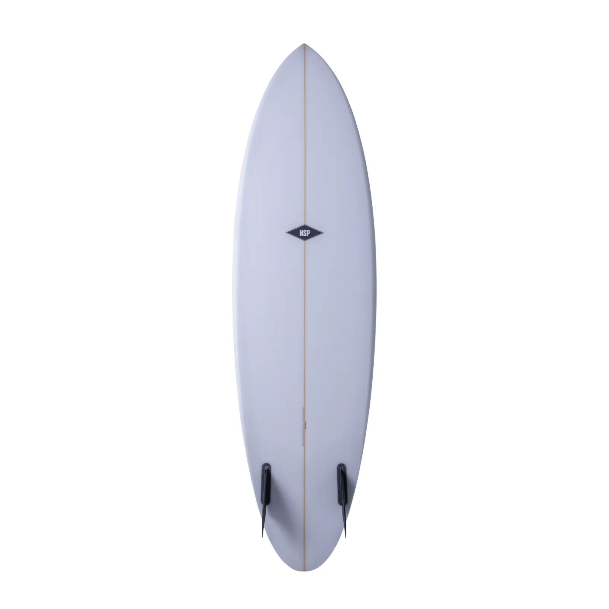 NSP Gemini Twin Fin Surfboard - PU - Futures