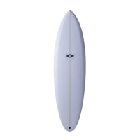 NSP Gemini Twin Fin Surfboard - PU - Futures BLUE 6-6