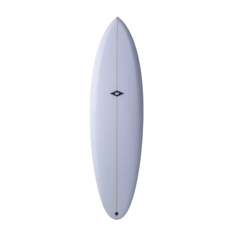 NSP Gemini Twin Fin Surfboard - PU - Futures BLUE 6-6