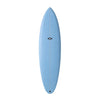 NSP Gemini Twin Fin Surfboard - PU - Futures BLUE 6-6
