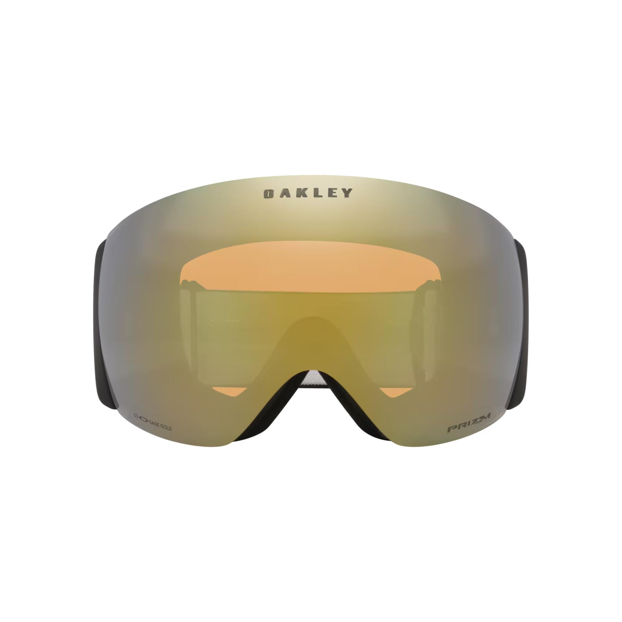 Oakley Flight Deck Pro M Goggle Matte Black W/ Prizm Sage Gold + Prizm Iced Iridium