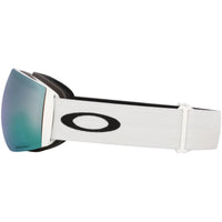 Oakley Flight Deck Pro M Goggle Matte White W/ Prizm Sapphire + Prizm Iced Iridium