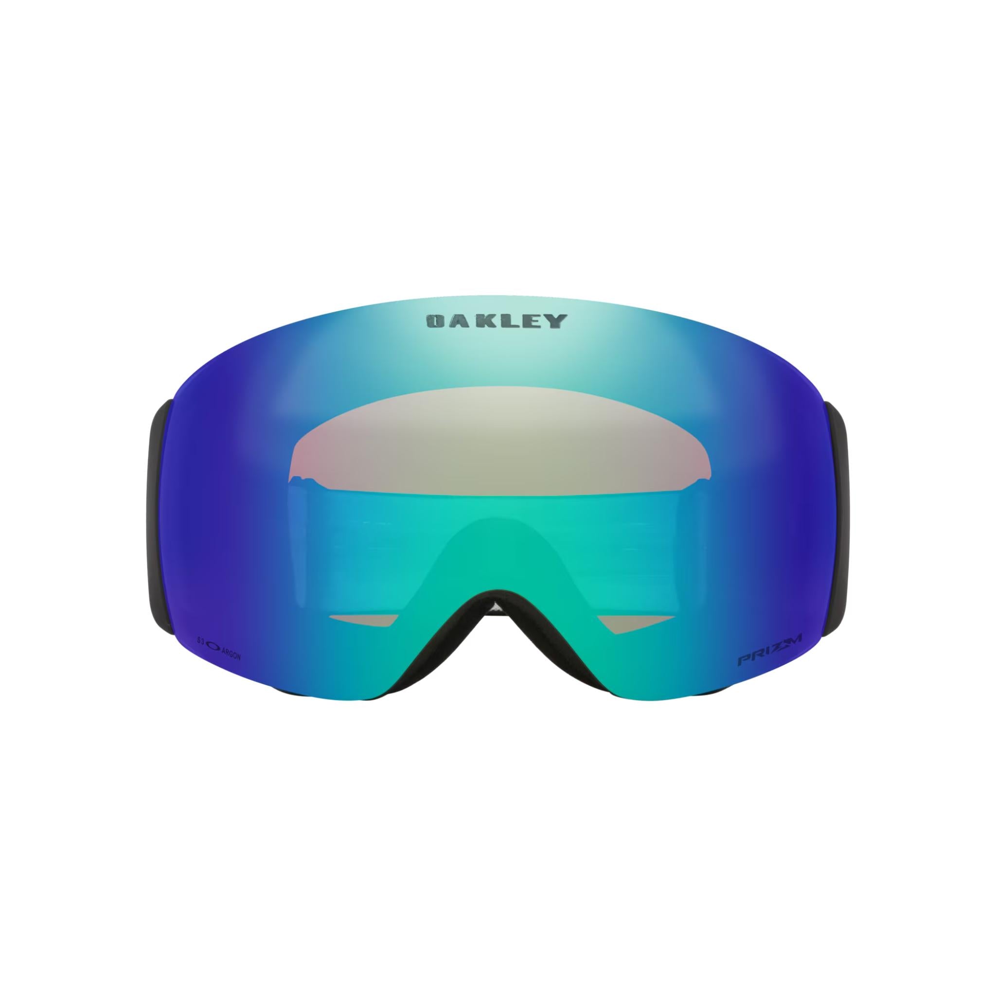 Oakley Flight Deck Pro M Goggle Matte Black W/ Prizm Argon + Prizm Iced Iridium