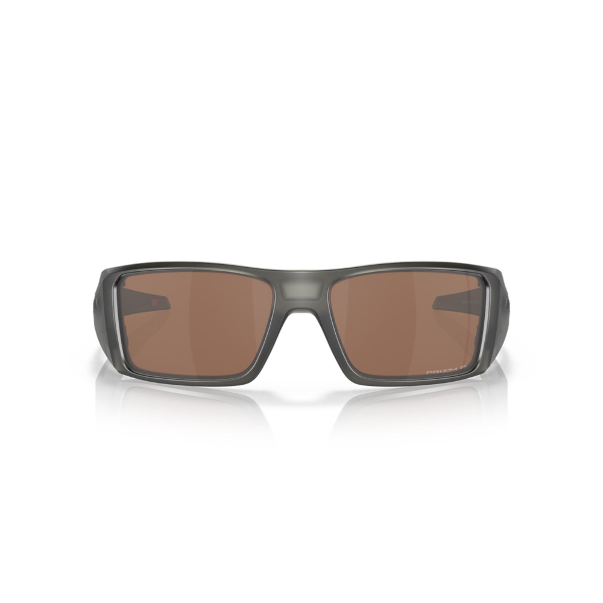 Oakley Heliostat Sunglasses Matte Grey Smoke W/Prizm Tungsten Polarised