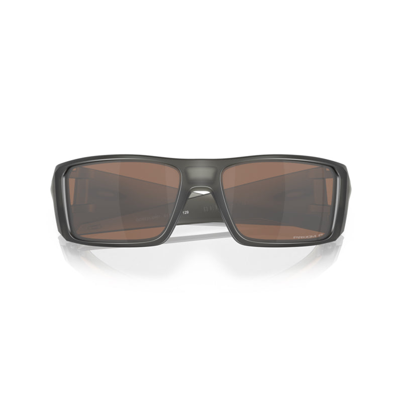 Oakley Heliostat Sunglasses Matte Grey Smoke W/Prizm Tungsten Polarised