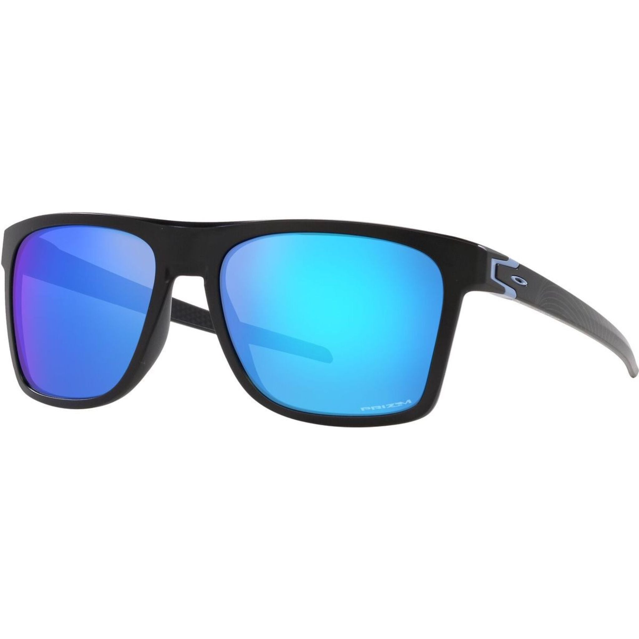 Oakley Leffingwell Matte Black W/Prizm Sapphire Sunglasses