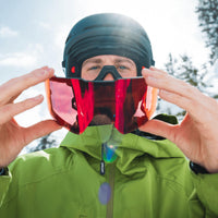 Oakley Line Miner Pro M Goggle Matte Black W/ Prizm Rose Gold + Prizm Iced Iridium