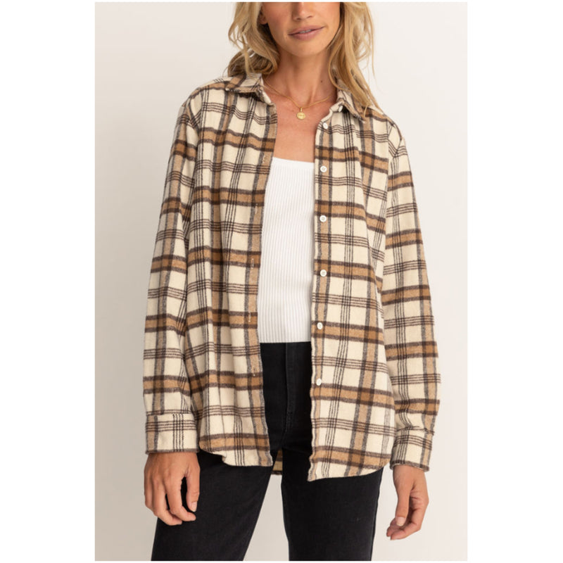 Rhythm Ocean Side Flannel Shirt