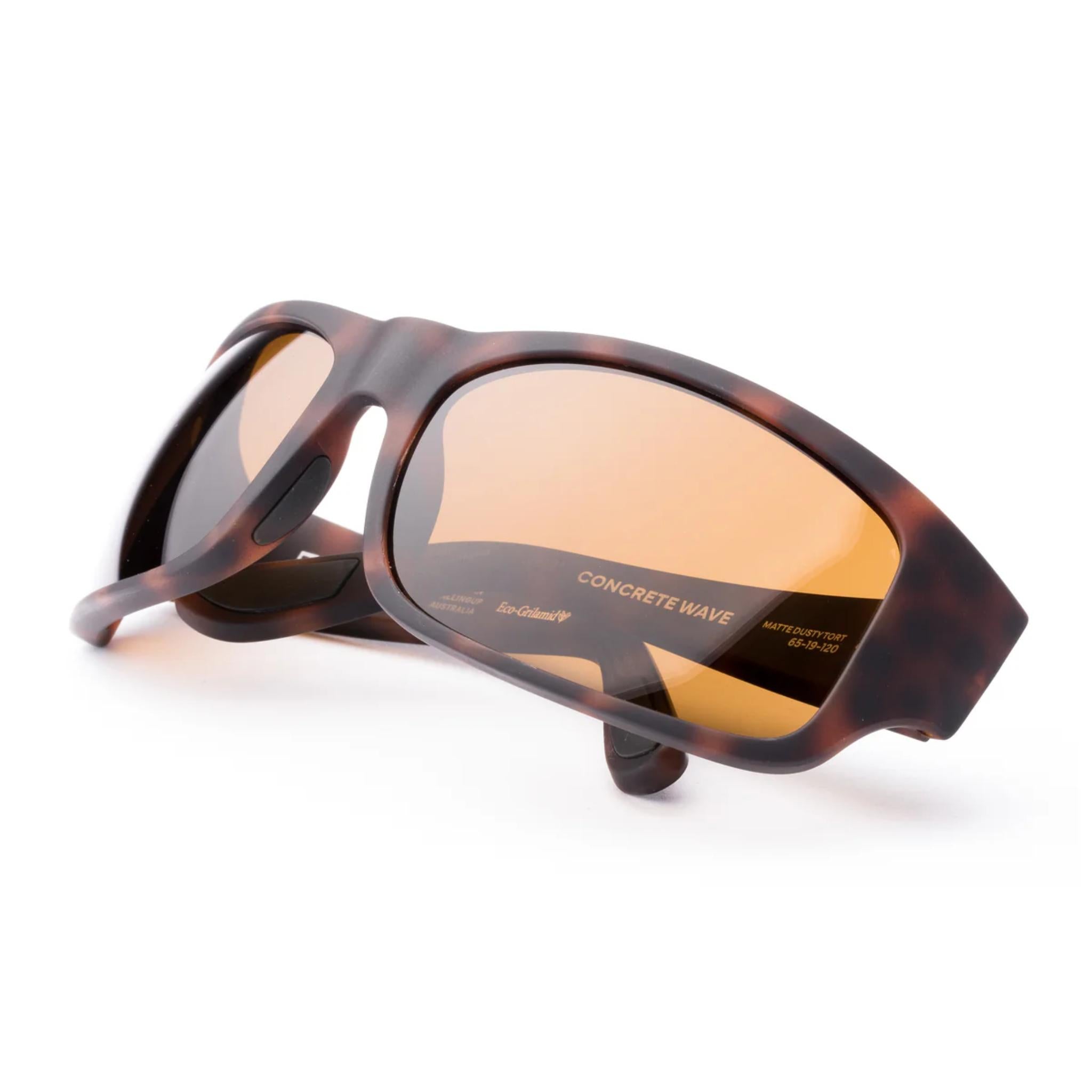 Otis Concrete Wave Sunglasses - Matte Dusty Tort/Brown