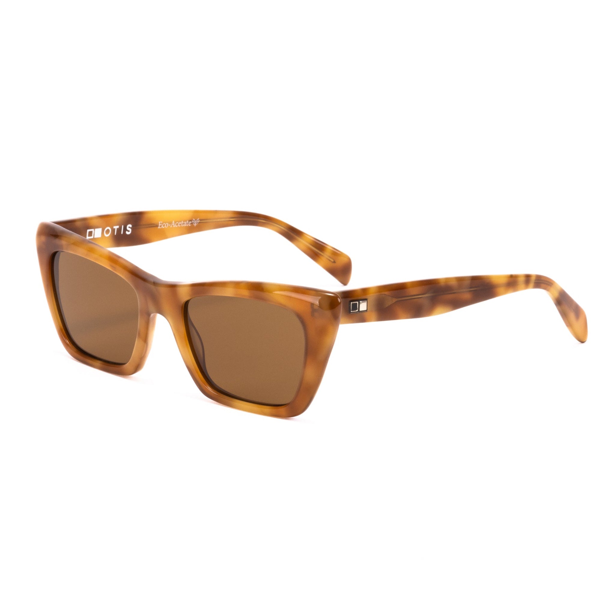 Otis Currents Sunglasses Eco Havana Citrine/Brown