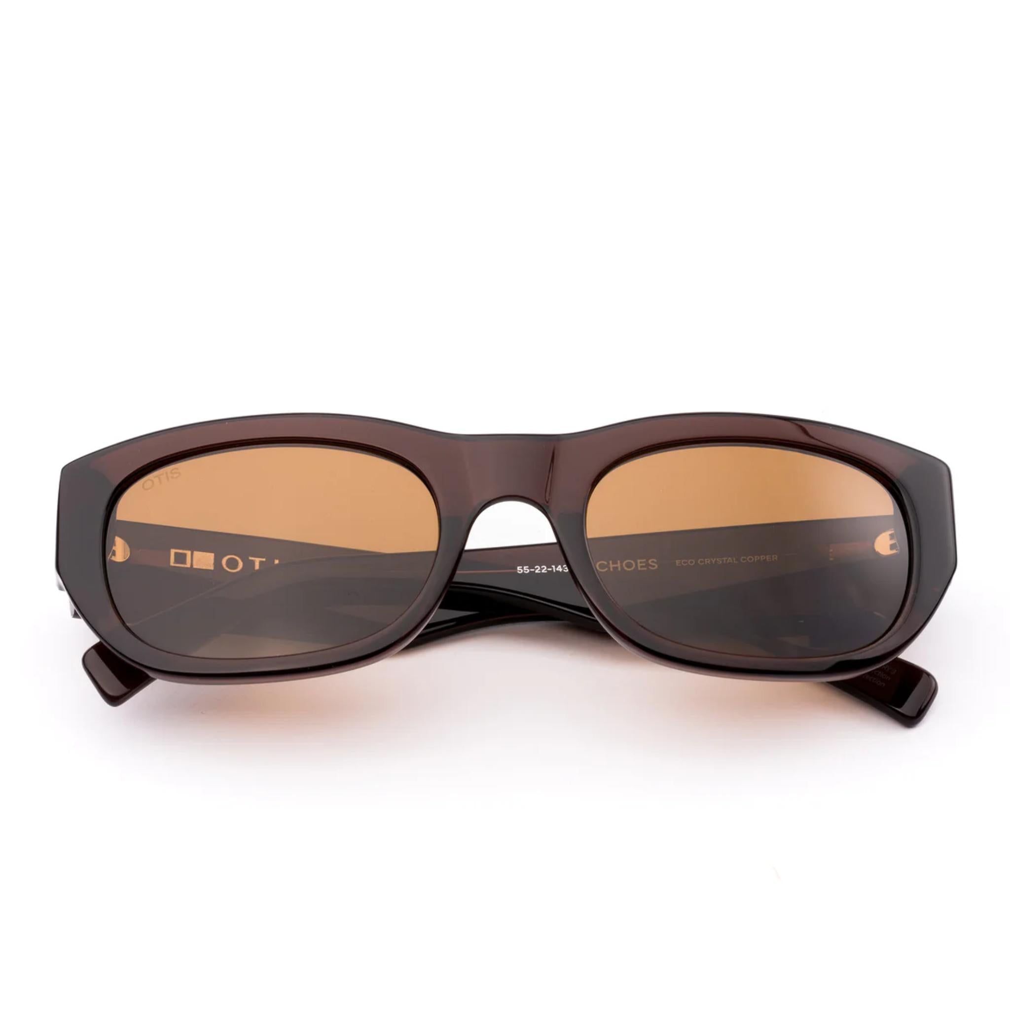Otis Echoes Sunglasses - Eco Crystal Copper/Brown