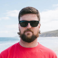 Otis High Tide Sunglasses - Matte Black/Grey Polar